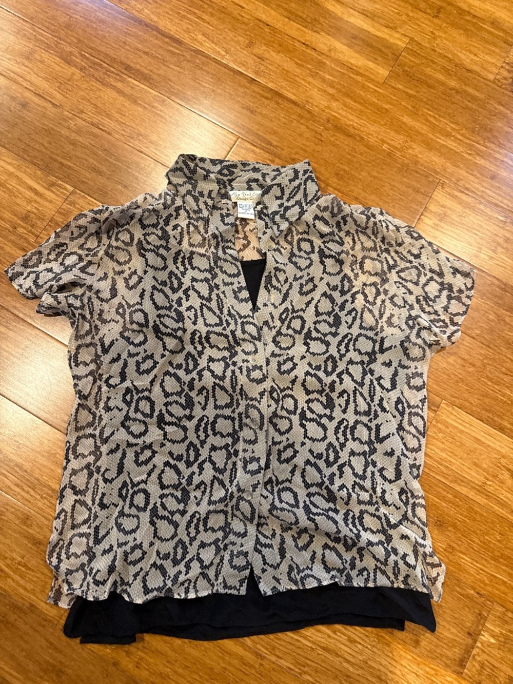 Vintage New York City Design Co. Silk blouse